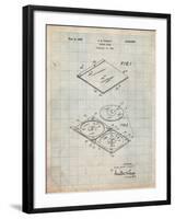 Record Album Patent-Cole Borders-Framed Art Print