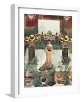 Record and Gramophone, 1899-Fritz Gehrke-Framed Giclee Print