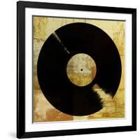 Record Collage-Stella Bradley-Framed Giclee Print