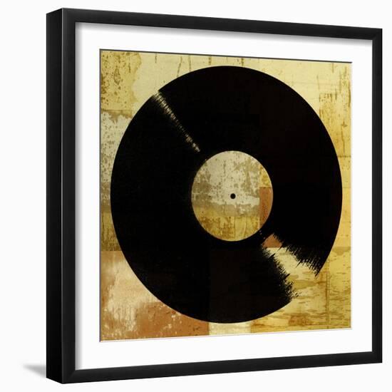 Record Collage-Stella Bradley-Framed Giclee Print