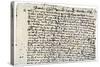 Record of Tituba's Testimony at the Salem Witchcraft Trials, 1690s-null-Stretched Canvas