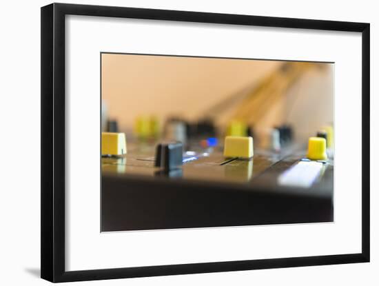 Record player detail-Christine Meder stage-art.de-Framed Photographic Print