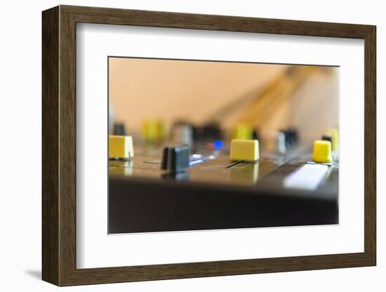 Record player detail-Christine Meder stage-art.de-Framed Photographic Print