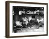 Record Player, Frenchmen on Bastille Day-null-Framed Photographic Print