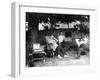 Record Player, Frenchmen on Bastille Day-null-Framed Photographic Print