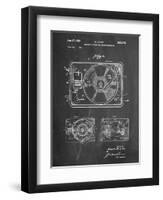 Record Player Patent-Cole Borders-Framed Art Print