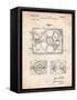 Record Player Patent-Cole Borders-Framed Stretched Canvas