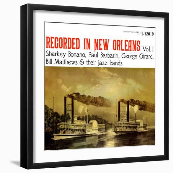 Recorded in New Orleans, Vol. 1-null-Framed Art Print