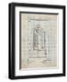 Recording Device Patent 1900-Cole Borders-Framed Art Print