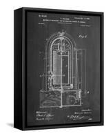 Recording Device Patent 1900-null-Framed Stretched Canvas