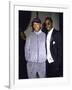 Recording Mogul Russell Simmons and Rap Artist Sean "Puffy" Combs-Dave Allocca-Framed Premium Photographic Print