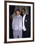 Recording Mogul Russell Simmons and Rap Artist Sean "Puffy" Combs-Dave Allocca-Framed Premium Photographic Print