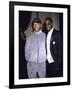 Recording Mogul Russell Simmons and Rap Artist Sean "Puffy" Combs-Dave Allocca-Framed Premium Photographic Print
