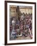 Recording New Guinea-Achille Beltrame-Framed Art Print