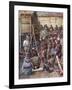 Recording New Guinea-Achille Beltrame-Framed Art Print