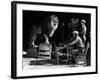 Recording of the lion roar for the introduction of MGM films, c. 1920- 1930-null-Framed Photo