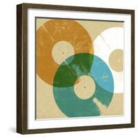 Records 3-Stella Bradley-Framed Giclee Print