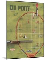 Recreation, Front Cover of 'The Du Pont Magazine', June-July 1950-null-Mounted Giclee Print