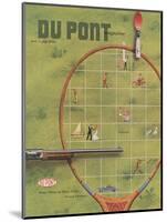 Recreation, Front Cover of 'The Du Pont Magazine', June-July 1950-null-Mounted Giclee Print