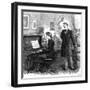 Recreation' - Music at Home, 1881-null-Framed Art Print