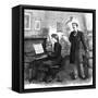 Recreation' - Music at Home, 1881-null-Framed Stretched Canvas