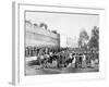 Recreation of the Massacre of 62 Hostages on the Rue Haxo, Belleville, Paris, 1871-Eugene Appert-Framed Photographic Print