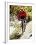 Recreational Mountain Biker Riding on the Trails-null-Framed Photographic Print