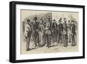 Recruiting Cavalry for India-null-Framed Giclee Print