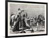 Recruiting. Egypt, 1879-null-Framed Giclee Print