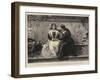 Recruiting for Savonarola, Ye Cannot Serve God and Mammon-Frank W. W. Topham-Framed Giclee Print