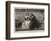 Recruiting for Savonarola, Ye Cannot Serve God and Mammon-Frank W. W. Topham-Framed Giclee Print