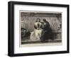 Recruiting for Savonarola, Ye Cannot Serve God and Mammon-Frank W. W. Topham-Framed Giclee Print