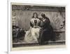 Recruiting for Savonarola, Ye Cannot Serve God and Mammon-Frank W. W. Topham-Framed Giclee Print