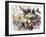 Recruiting for the Union Army's Bucktail Regiment in Philadelphia, American Civil War-null-Framed Giclee Print