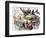 Recruiting for the Union Army's Bucktail Regiment in Philadelphia, American Civil War-null-Framed Giclee Print