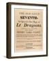 Recruiting Poster for the 7Th (Or the Queen?S Own) Regiment of (Light Dragoons), 1809 (Colour Litho-English School-Framed Giclee Print