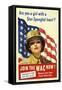 Recruiting Poster for the U.S. Women's Army Corps-null-Framed Stretched Canvas