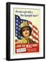 Recruiting Poster for the U.S. Women's Army Corps-null-Framed Art Print