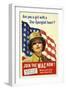 Recruiting Poster for the U.S. Women's Army Corps-null-Framed Art Print