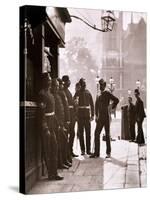 Recruiting Sergeants at Westminster, Woodbury Type Photograph-John Thomson-Stretched Canvas