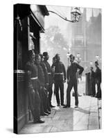 Recruiting Sergeants, from 'Street Life in London', by J. Thomson and Adolphe Smith, 1877-John Thomson-Stretched Canvas