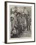 Recruiting the Sandwich Men, Accepted-Charles Paul Renouard-Framed Giclee Print