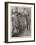 Recruiting the Sandwich Men, Accepted-Charles Paul Renouard-Framed Giclee Print