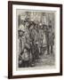 Recruiting the Sandwich Men, Accepted-Charles Paul Renouard-Framed Giclee Print