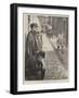 Recruiting the Sandwich Men, Rejected-Charles Paul Renouard-Framed Giclee Print