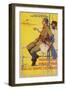 Recruitment Poster for the French Colonial Forces-null-Framed Giclee Print