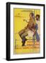 Recruitment Poster for the French Colonial Forces-null-Framed Giclee Print