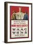 Recruitment Poster for the Waac and Wrns-null-Framed Art Print