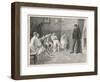 Recruits Await Their Medical Examination-Joseph Straka-Framed Art Print