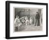 Recruits Await Their Medical Examination-Joseph Straka-Framed Art Print